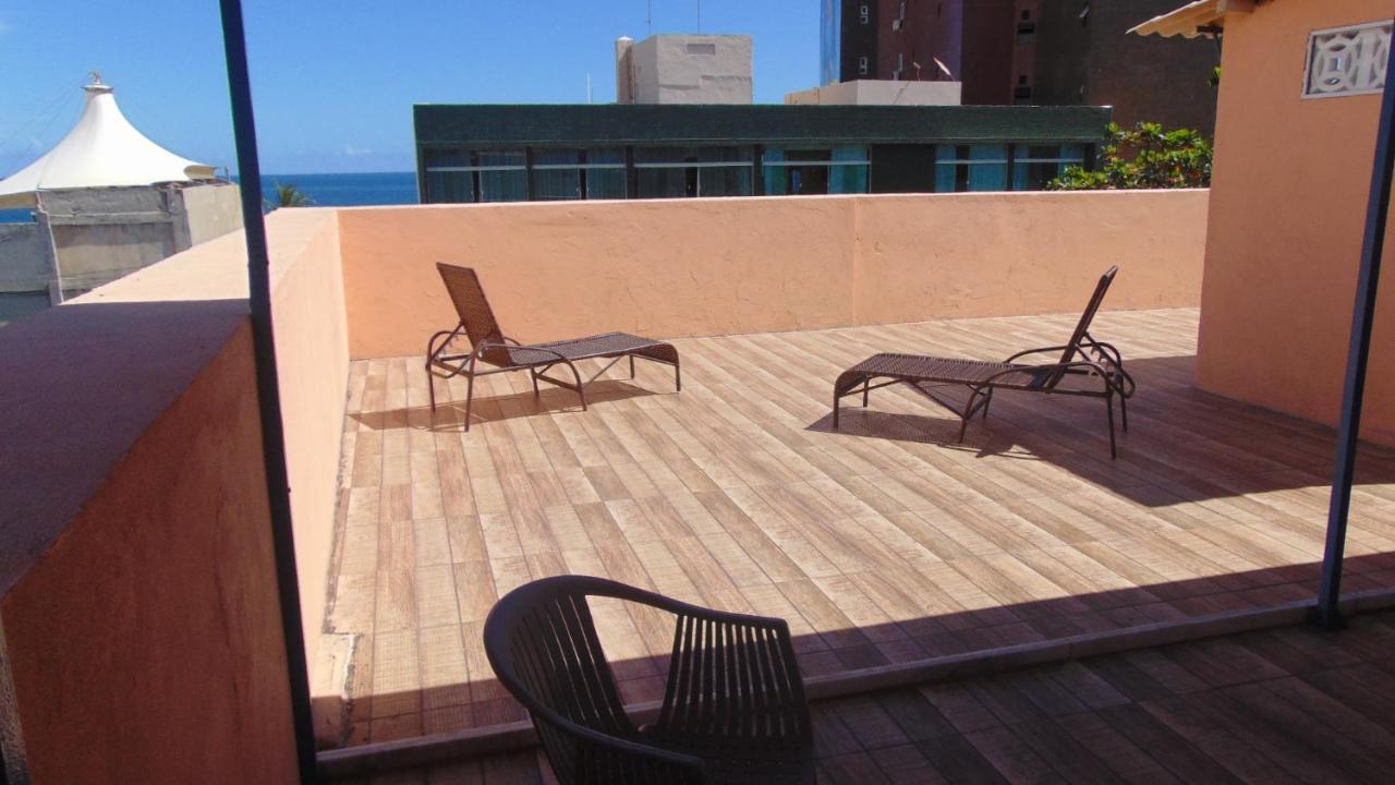 Grande 4Q 2Suites E Terraco Na Barra Perto Praias Salvador Exterior photo