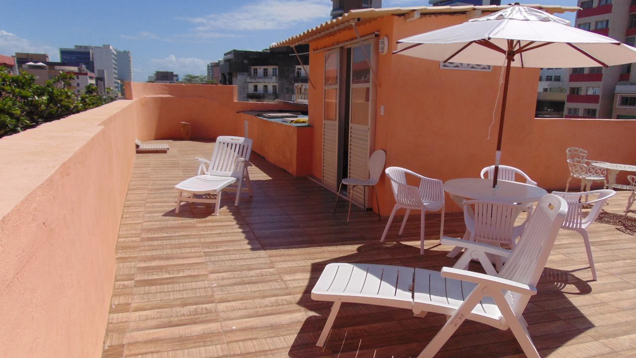 Grande 4Q 2Suites E Terraco Na Barra Perto Praias Salvador Exterior photo